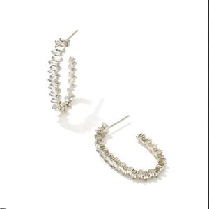 New Kendra Scott Gold Juliette Hoop Earrings